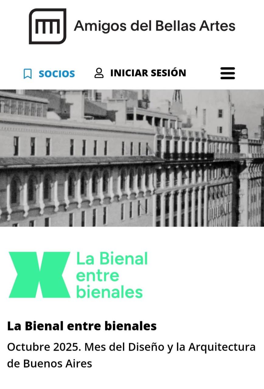 La Bienal Entre Bienales.